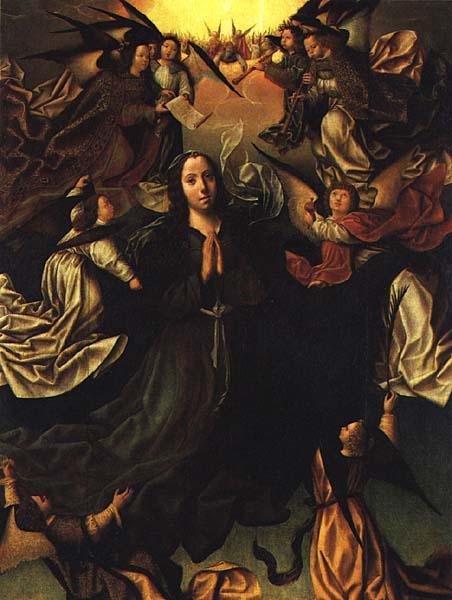 FERNANDES, Vasco Assumption of the Virgin  dfg Germany oil painting art
